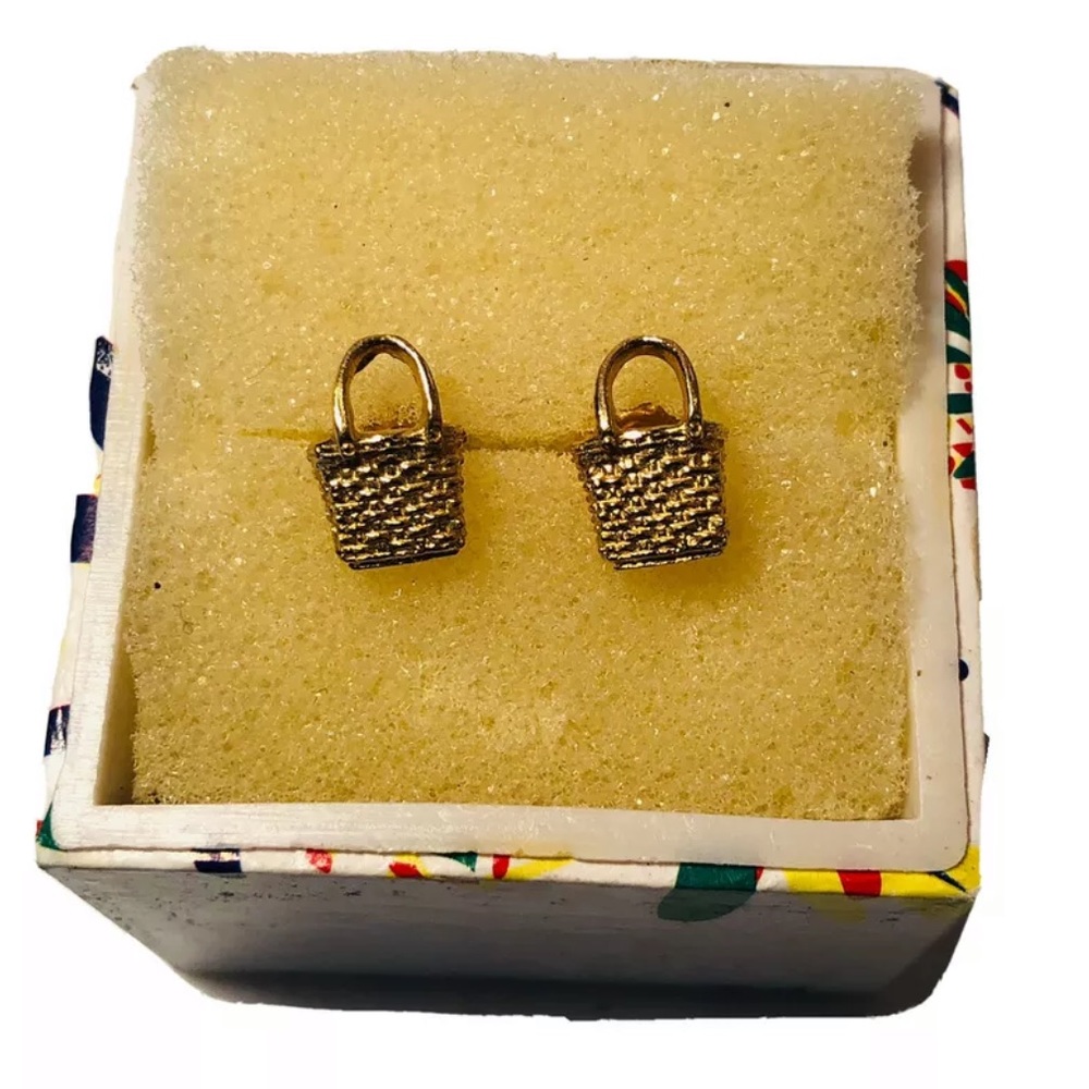 Longaberger 14k Gold Earrings
